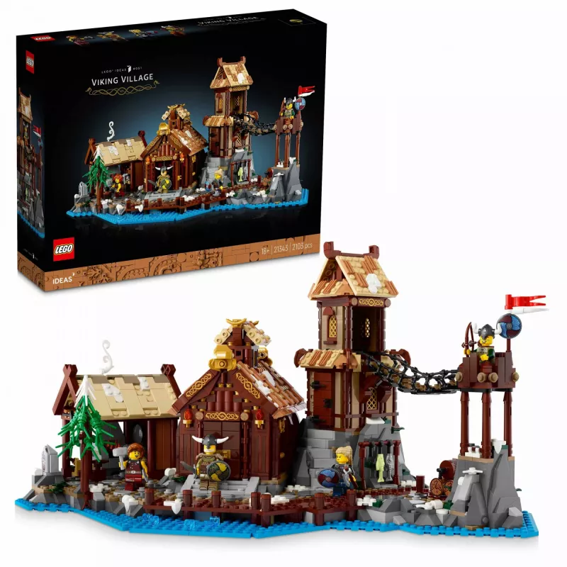 LEGO Ideas – Vikingerių kaimas