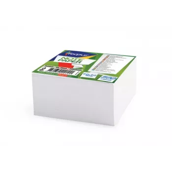 Lipnūs bloknotai Forpus, 9x9 cm, balti, klijuoti (500) 0716-009