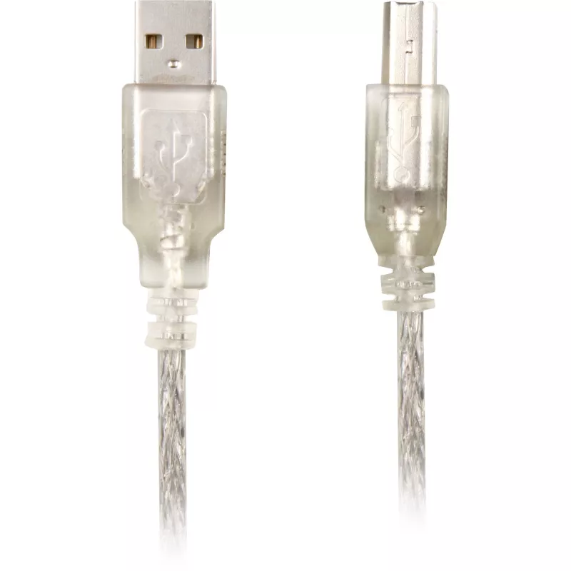 USB laidas DeLOCK 0,5 m A-B pilka 82057