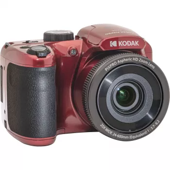 Kodak PIXPRO AZ255 1/2.3 Kompaktiška kamera 16,35 MP BSI CMOS 4608 x 3456 Pikseliai Raudona (AZ255RD)