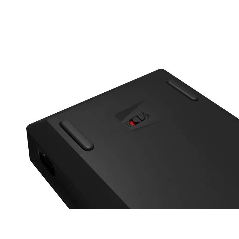 Žaidimų klaviatūra GENESIS THOR 660 G2 US juoda belaidė mechaninė RGB Gateron Brown