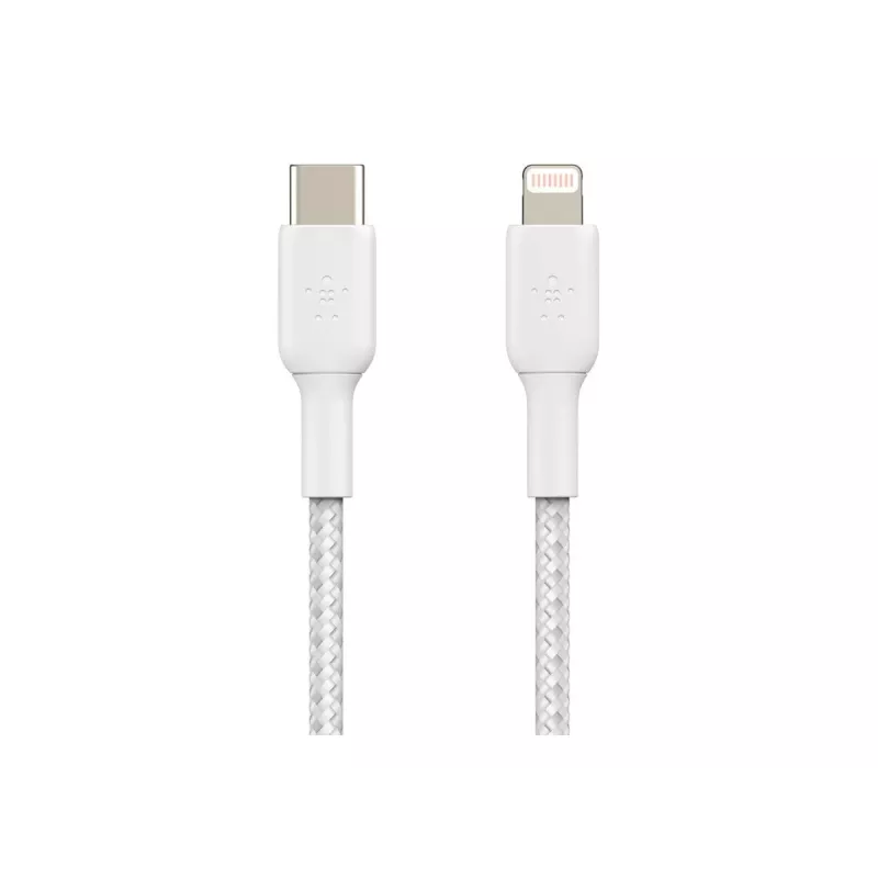 Lightning laidas Belkin CAA004BT2MWH 2 m baltas