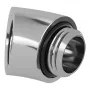 Barrow 45° adapteris G1/4 vyras į G1/4 moteris, sidabrinis, modelis TDWT45-V2 S