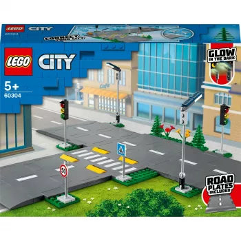 LEGO CITY 60304 kelio plokštės