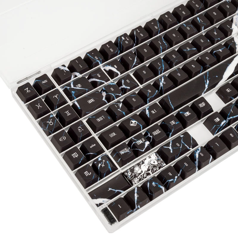Keycap rinkinys Traitors TARTARUS GAKC-373 – klaviatūros klavišai mechaninėms klaviatūroms, JK išdėstymas