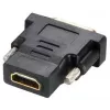 Laidas DVI-D – HDMI, juodas