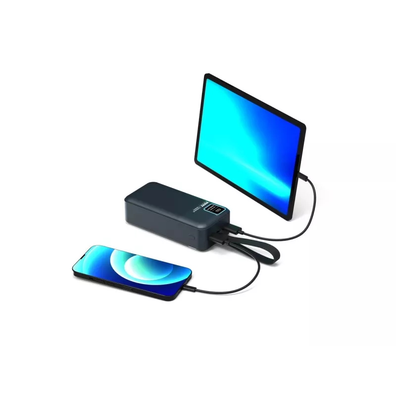 Nešiojamas įkroviklis Port Designs 907003 30000 mAh