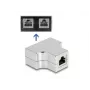 DeLOCK RJ45 T skirstytuvas 1x RJ45 lizdas į 2x RJ45 lizdą Cat.5e STP