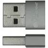Good Connections Adapter USB 2.0 Kištukas A į USB-C Lizdą Aliuminio Korpusas Pilkas (USB-AD203)