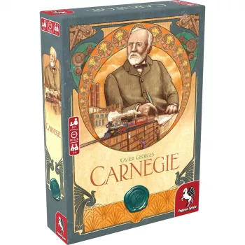 Stalo žaidimas „Carnegie“ – ekonomikos strategija (Pegasus Spiele)
