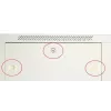 Extralink sieninis 12U 600x450 pilkas spintelės stovas su metalinėmis durelėmis