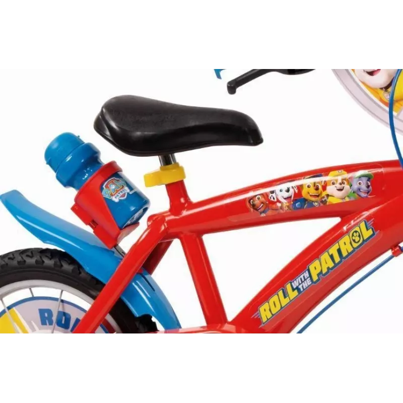 Vaikiškas dviratis 14 colių Paw Patrol raudonas 1478 berniukui naujas TOIMSA