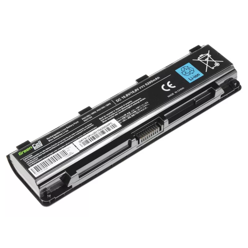 Baterija Green Cell TS13PROV2, skirta Toshiba Satellite C50, C50D, C55, C55D, C70, C75, L70, P70, P75, S70, S75