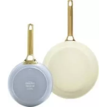 Keptuvių rinkinys GreenPan CC008484-001, aliuminis, 20 cm + 26 cm, mėlyna/žalia