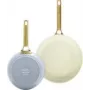 Keptuvių rinkinys GreenPan CC008484-001, aliuminis, 20 cm + 26 cm, mėlyna/žalia