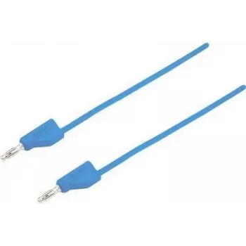 VOLTCRAFT matavimo zondas [Kištukas 4 mm - Kištukas 4 mm] 2 m Mėlyna MSB-300 (MSB-300-2-BL)