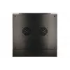 Extralink Rackmontavimo spinta 6U 600x600 AZH Juoda sieninė, varstoma
