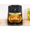 Tefal Easy Fry Silence EY551HE0 oro gruzdintuvė 5 L juoda, pilka, nerūdijantis plienas