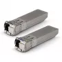 Extralink SFP+ 10G WDM modulių pora 10Gbps 1270/1330nm vienmodis 20km LC DOM skirta HP/ARUBA