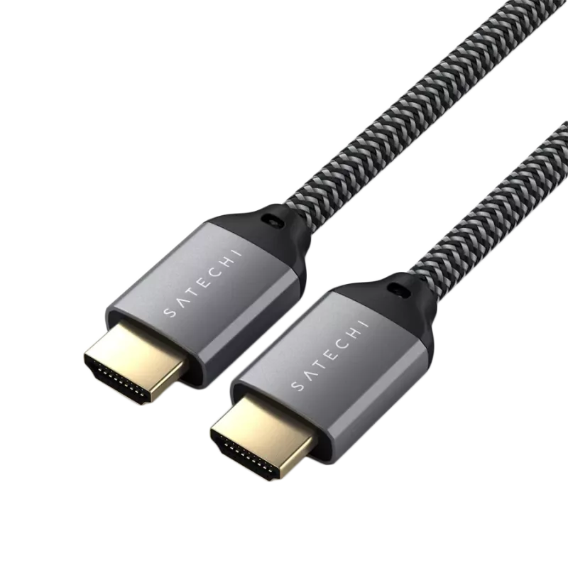 Satechi ST-8KHC2MM - 2 m - HDMI laidas (A tipo standartinis) - pilkas
