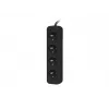 Prailgintuvas Lanberg PS0-04E-0100-IEC-BK 1m 4 kištukiniai lizdai vidaus juodas