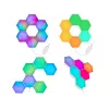 Įleidžiamas RGB LED šešiakampis skydelis TRACER Smart Hexagon Tracer 47256 Ambience TRAOSW47256