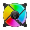 SAVIO Blast 120mm ARGB PWM korpuso ventiliatorius – juodas