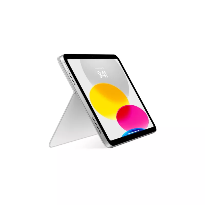 “Apple” Magic Keyboard Folio QWERTY švediškas su aliuminio apdaila ir belaidžiu jutikliniu kilimėliu