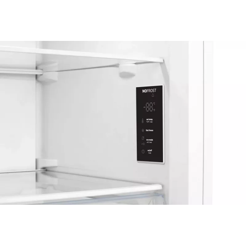 Šaldiklis vertikalus Gorenje FN617EEW5 — 240 L, No Frost, 172 cm, baltas, ekranas, E energijos klasė