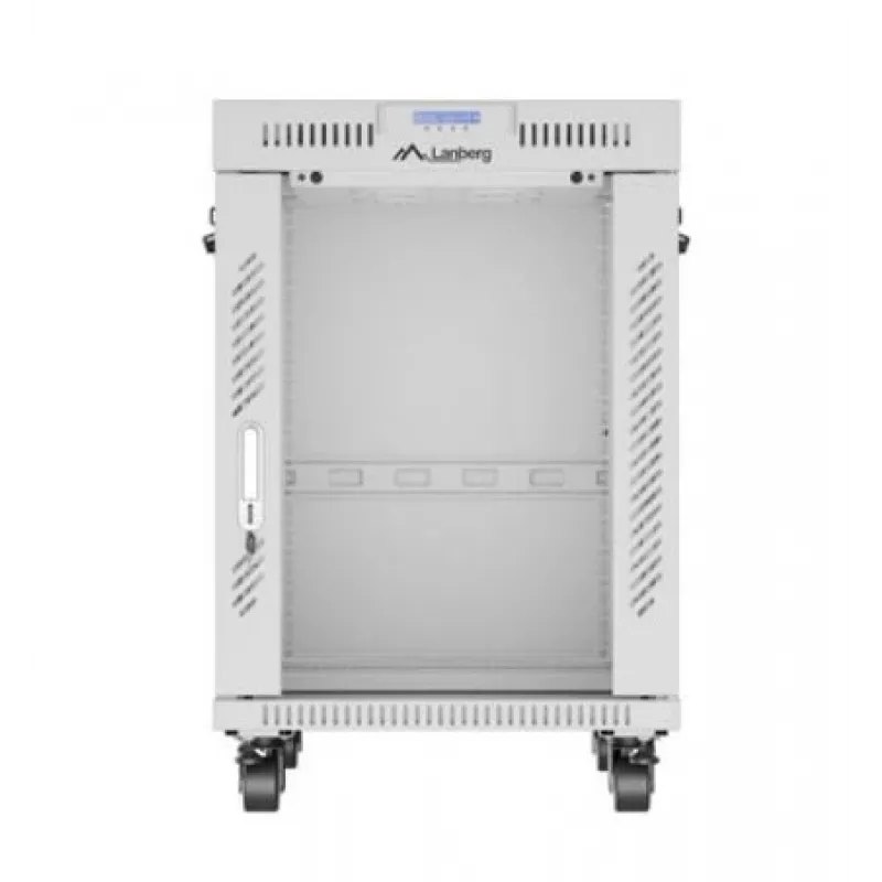 Stovimas serverio stovas LANBERG FF01-6815-12SL 15U, 600×800×922 mm, 1200 kg, IP20, pilkas
