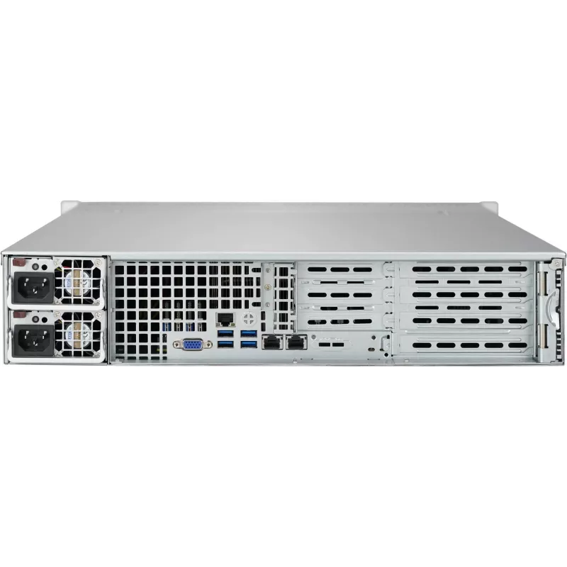 8U stelažo korpusas Supermicro SuperChassis 825TQC-R802WB su 800W maitinimo šaltiniu