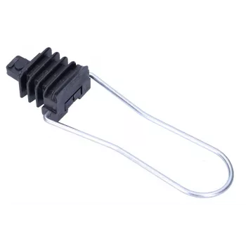 Opticinio kabelio tvirtinimas Extralink AC-12 2–24 skaiduloms, maks. ryšulio Ø 1,2 cm, ABS ir metalas, juodas
