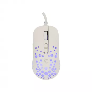 Pelė White Shark GM-9004 Tristan-2 White RGB USB