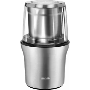 Kavos malūnėlis MPM MMK-06M — nerūdijantis plienas, 200 W, 70 g talpa, vieno greičio