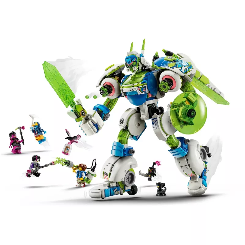 Konstrukcinis žaislas LEGO Mateo ir Z-Blob riterio mechas 71485 – minifigūrėlė ir pastatomas mecho rinkinys