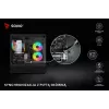 SAVIO Blast 120mm ARGB PWM korpuso ventiliatorius – juodas