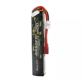 Baterija airsoft Gens ace 1100mAh 3S1P LiPo 11.1V 25C