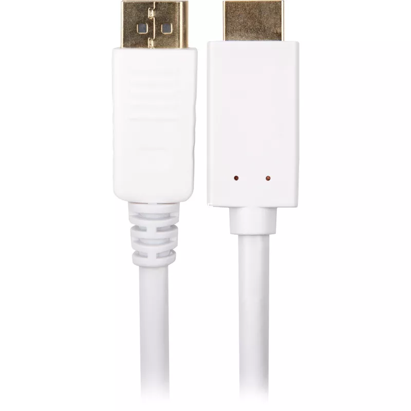 Sharkoon adapteris DisplayPort 1.2 į HDMI 4K baltas 3 metrai