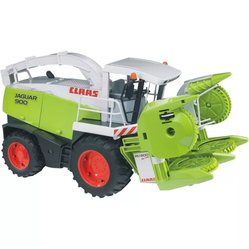Žaislinis pašarų kombainas BRUDER Claas Jaguar 900, plastikas, rekomenduojamas nuo 4 metų