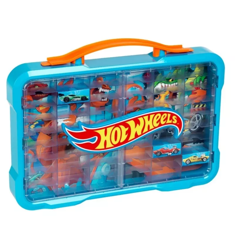 Hot Wheels nešiojimo dėklas su šviečiančiu logotipu