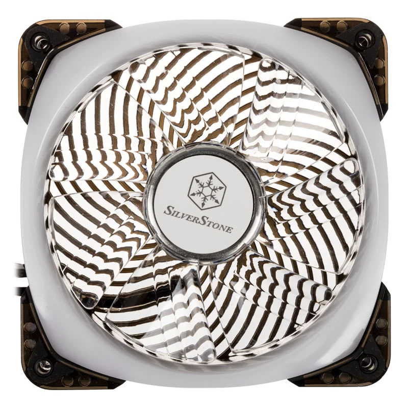 SilverStone SST-AP124-ARGB 120mm ARGB korpuso ventiliatorius – juodas