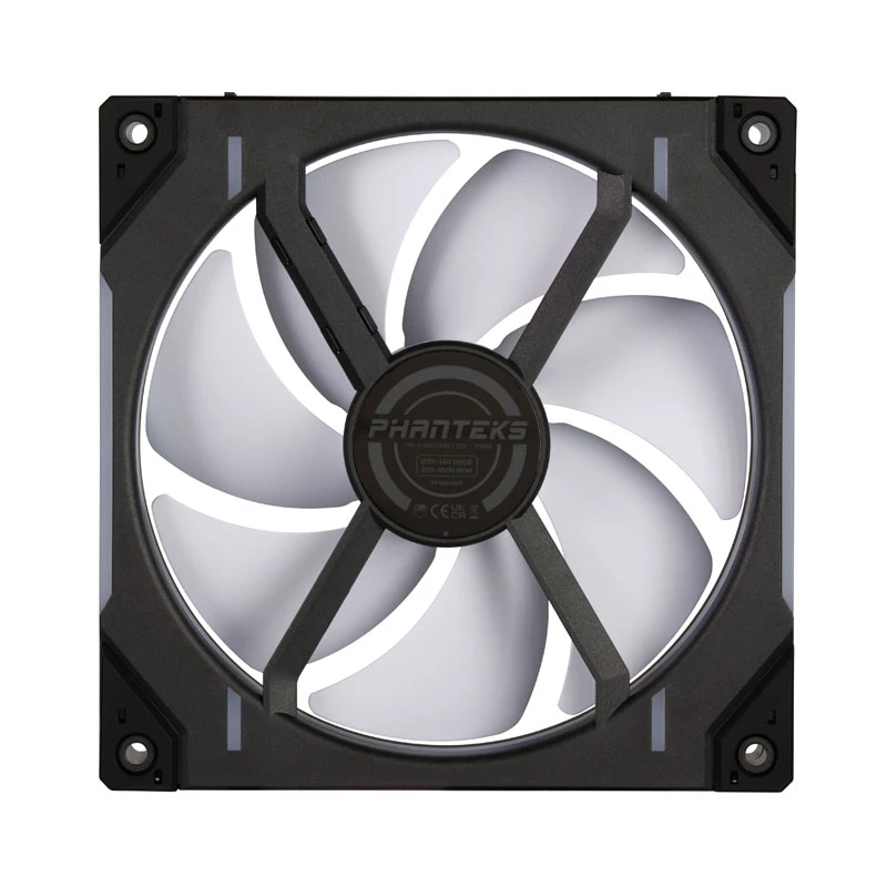 Phanteks D30-140 PWM Reverse Airflow D-RGB korpuso ventiliatorius, 140 mm, juodas