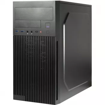 Kompiuterio korpusas INTER-TECH IT-6521 Straight, ATX, juodas