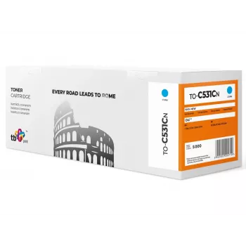 Toner TB suderinamas su C531 TO-C531CN CY 100% Naujas