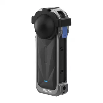 Apsauginis aliuminio dėklas Insta360 X5, Telesin — kietas korpusas, modelis S6-FMS-19-TIS