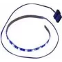 LED juostinis šviestuvas Inter-Tech 88885448 300 mm juodas mėlynas 18 lempučių