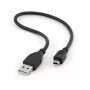 Gembird USB 2.0 A – Mini-USB M laidas 0,3 m pilkas