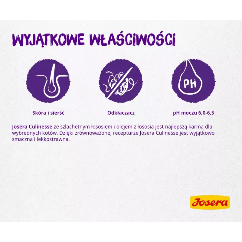 Josera 9310 sausas kačių ėdalas suaugusiems Paukštiena, Lašiša 10 kg