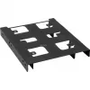 Sharkoon 3.5 inch BayExtension juodas – metalinis rėmas dviem 2,5 inch diskams