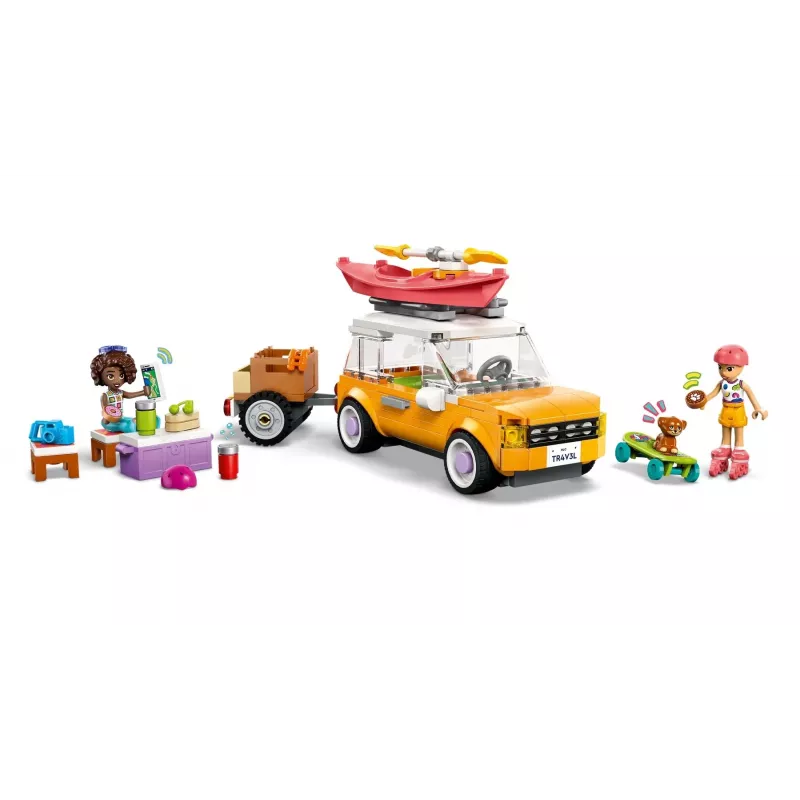 LEGO Friends statybinis žaislas 42659 Nuotykių kelionė su draugais, 220 dalių, 2 minifigūrėlės, nuo 6 metų